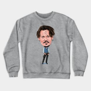 Johnny Caricature Crewneck Sweatshirt